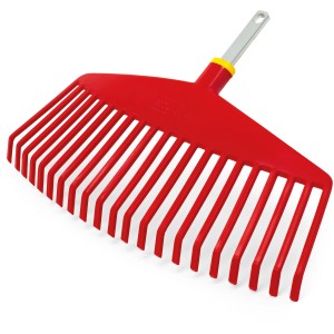 Wolf-Garten Kunststoffbesen UI-M für multi-star System, rot.