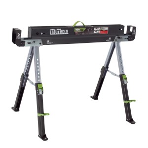 TRUTZHOLM Sägebock Deluxe, höhenverstellbarer Klappbock aus Stahl, Traglast 650 kg.