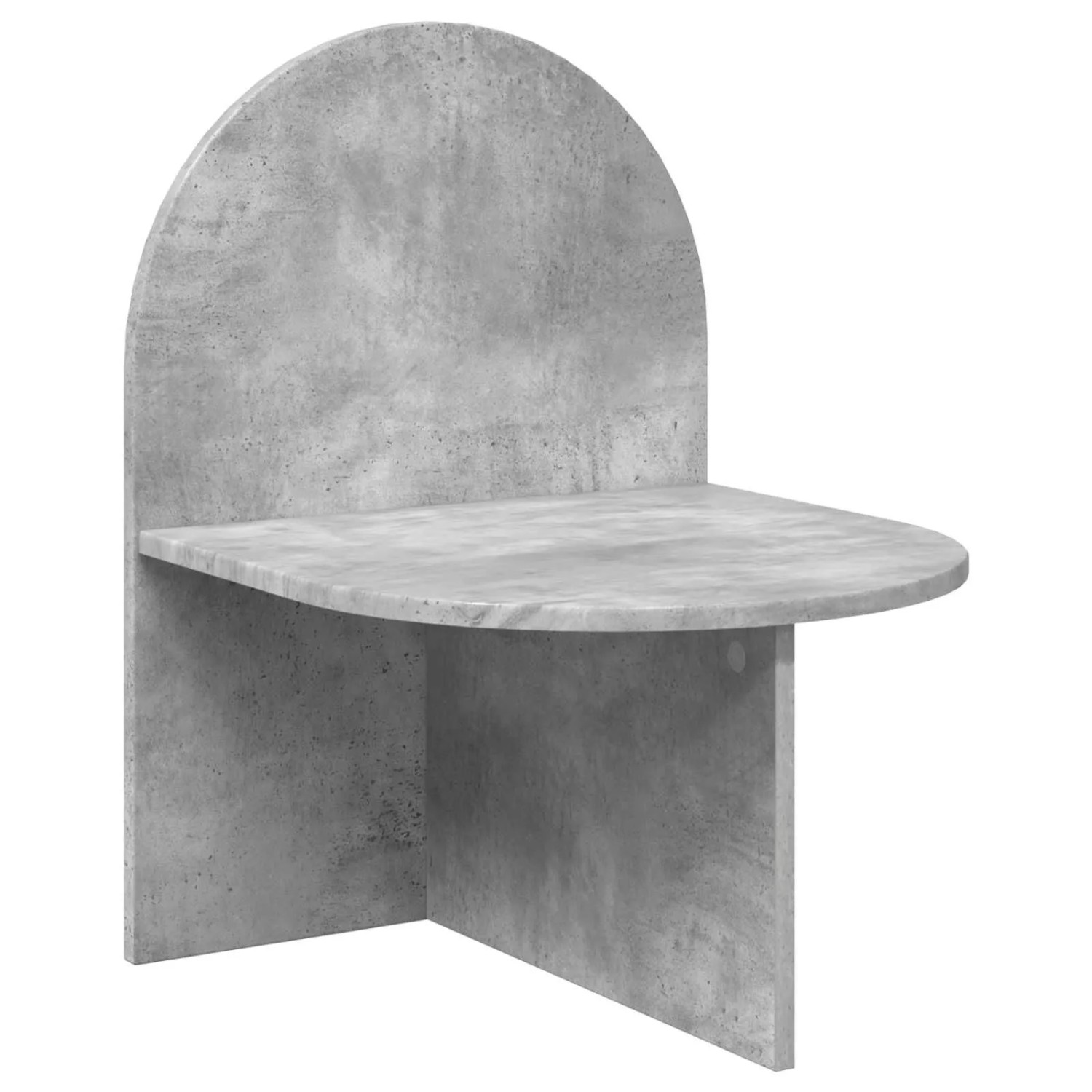 vidaXL Nachttisch Betongrau 48 x 49 x 65 cm Holzwerkstoff 8001119