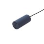 Moderne, blaue LED-Pendelleuchte Plarion von Lucande aus Aluminium für Wohnräume.