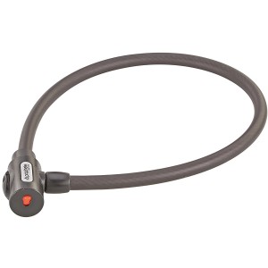 Prophete Kabelschloss, 80 cm langes Fahrradschloss mit Schlüssel und LED-Schlüssel.
