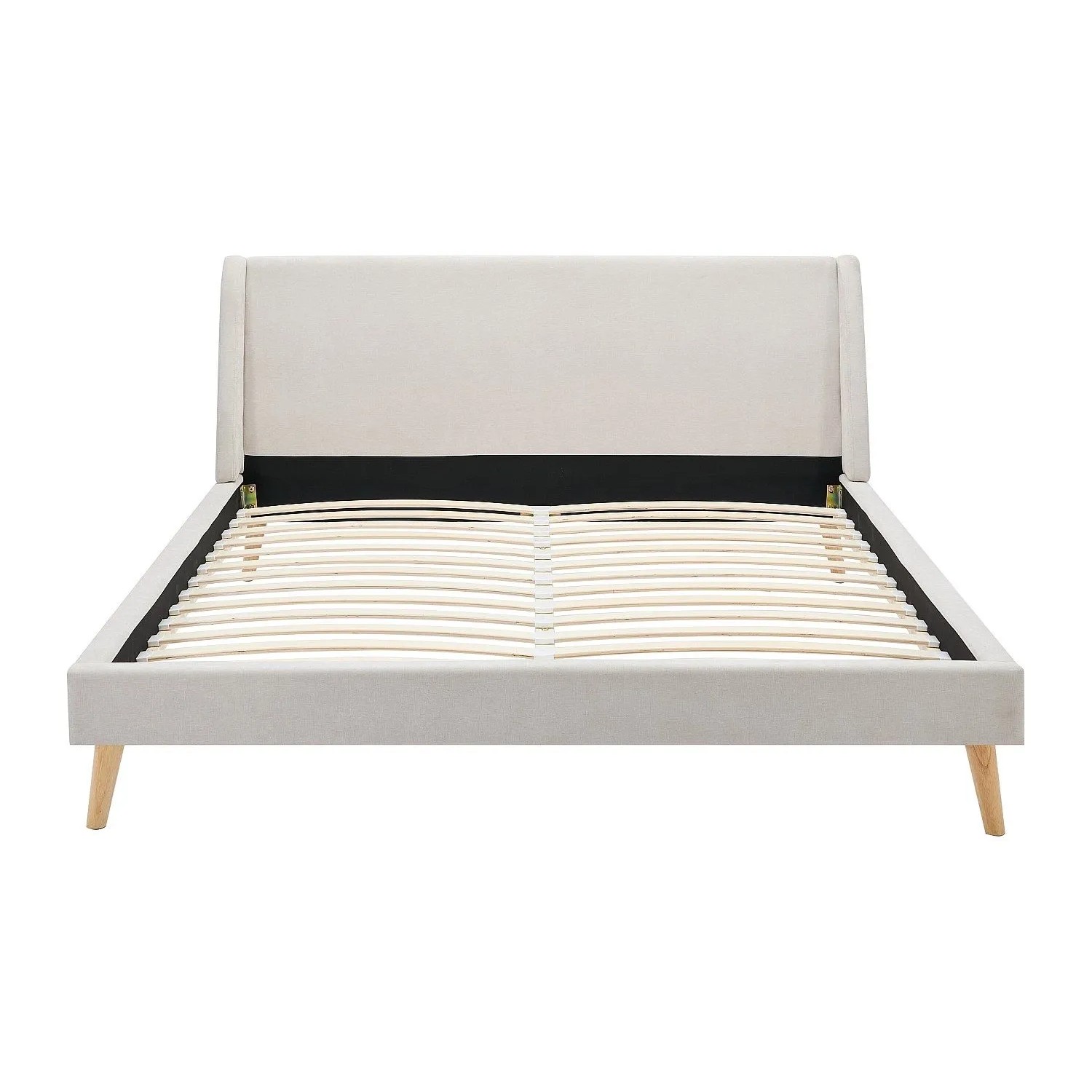 Vente-unique Bettrahmen Benedicte Beige 172 cm
