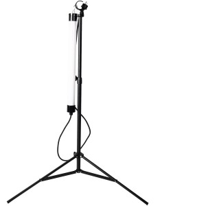 LED's Work LED-Arbeitsleuchte mit Stativ, 20W, 4000K, IP65. Baustrahler für Innen- und Außenbereich.