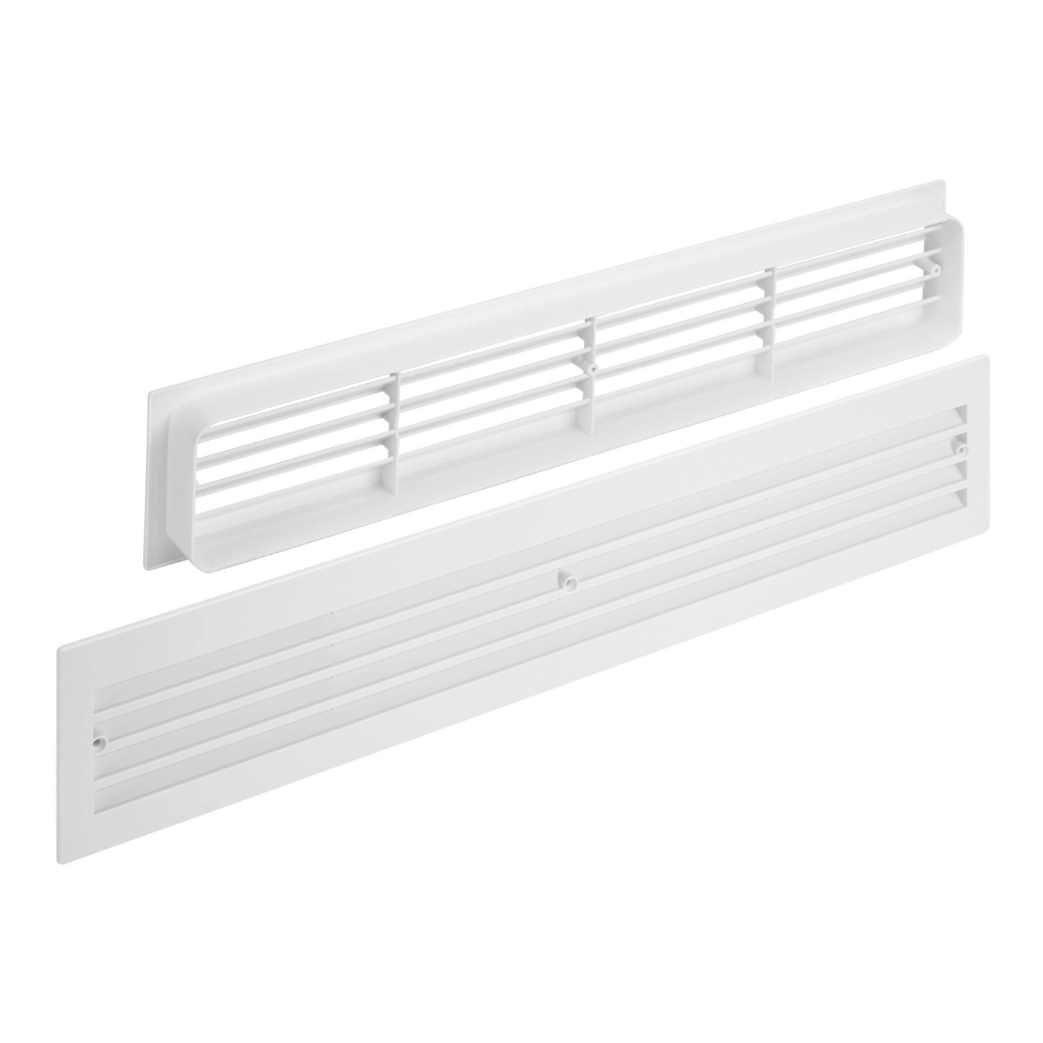 SOTECH 1 Paar Lüftungsgitter BRISE für Türen Schlitzlochung Weiß günstig online kaufen