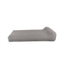 Best Palma Einzelliege, aufblasbare Luftmatratze in Anthrazit, 80x194x40 cm.
