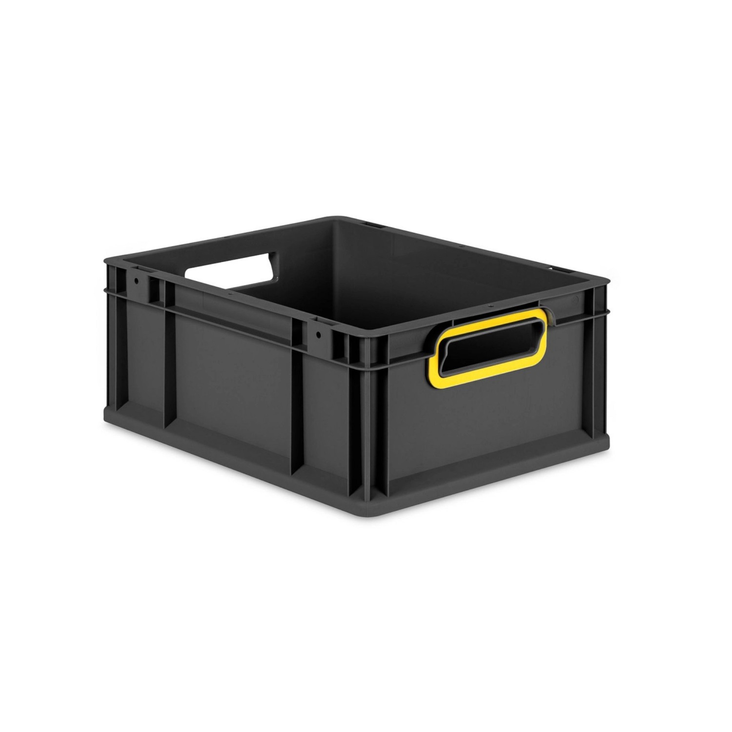 PROREGAL Eurobox Nextgen Color HxBxT 17x30x40cm 16 Liter Griffe Gelb Offen günstig online kaufen