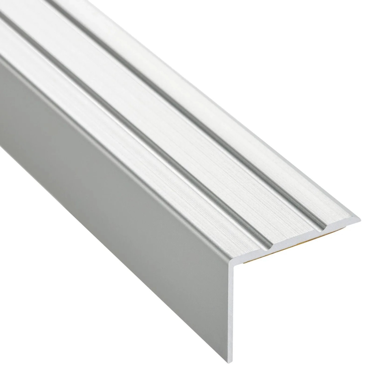 SOTECH Treppenprofil 1000 x 25 x 18 mm Kantenschutz Selbstklebend Silber Eloxiert Aus Aluminium