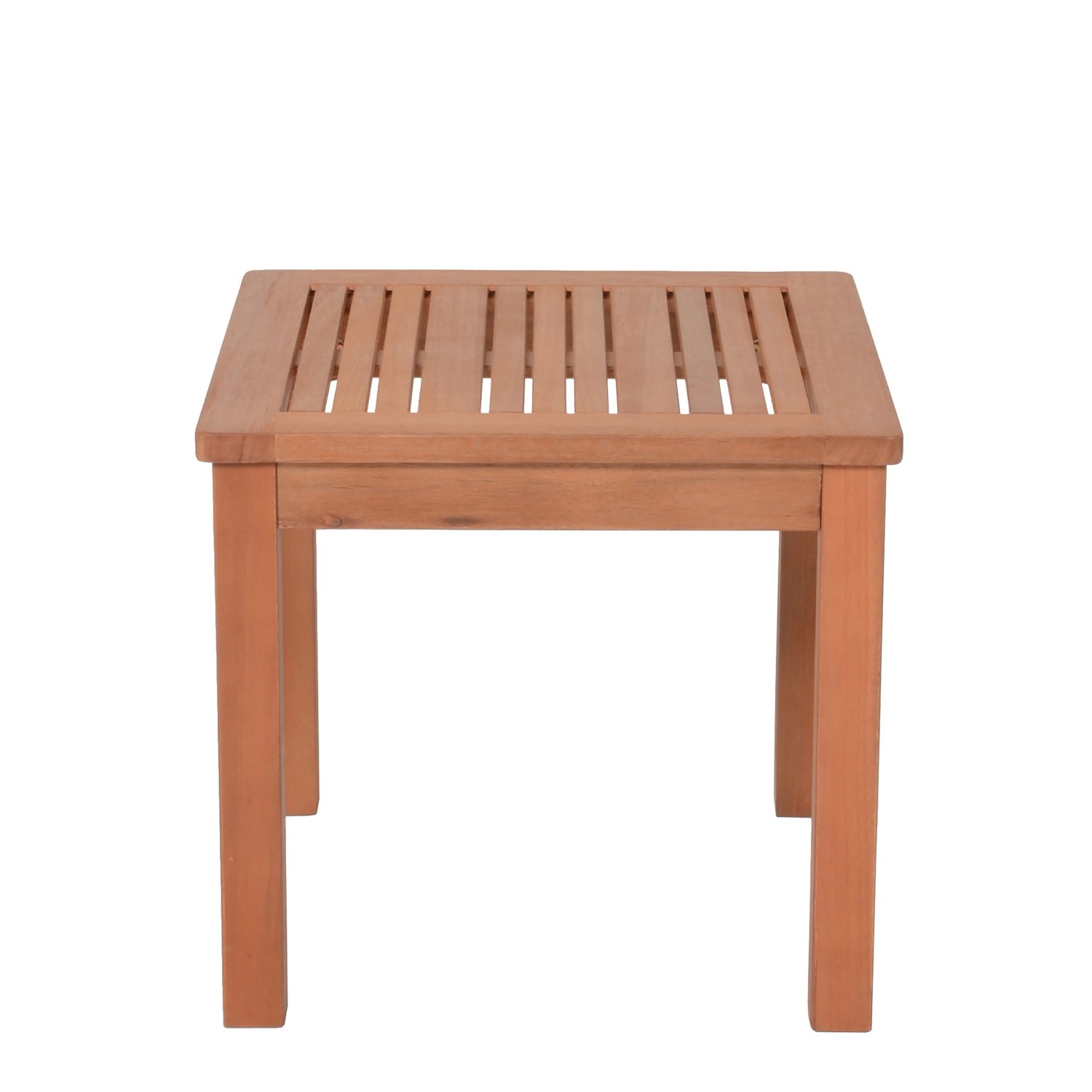Garden Pleasure Gartentisch Tucson Quadratisch Braun 44 cm x 44 cm