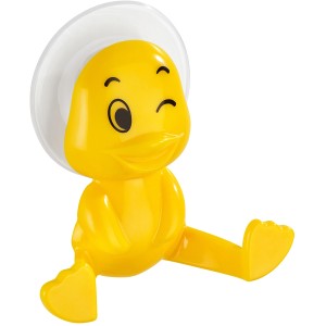 Gelber Wenko Saughaken Ente für Bad & Küche, einfache Montage ohne Bohren.