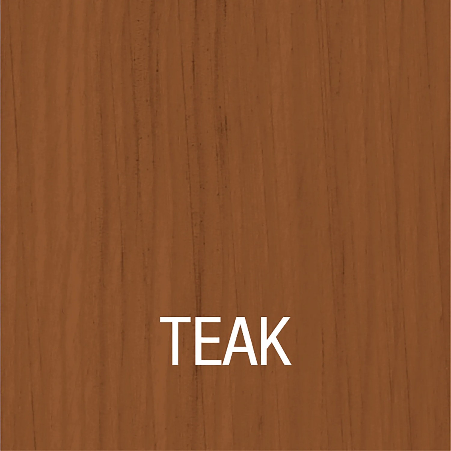 Farbmuster der Bondex Compact-Lasur in Teak für Holz, UV- und Witterungsschutz.