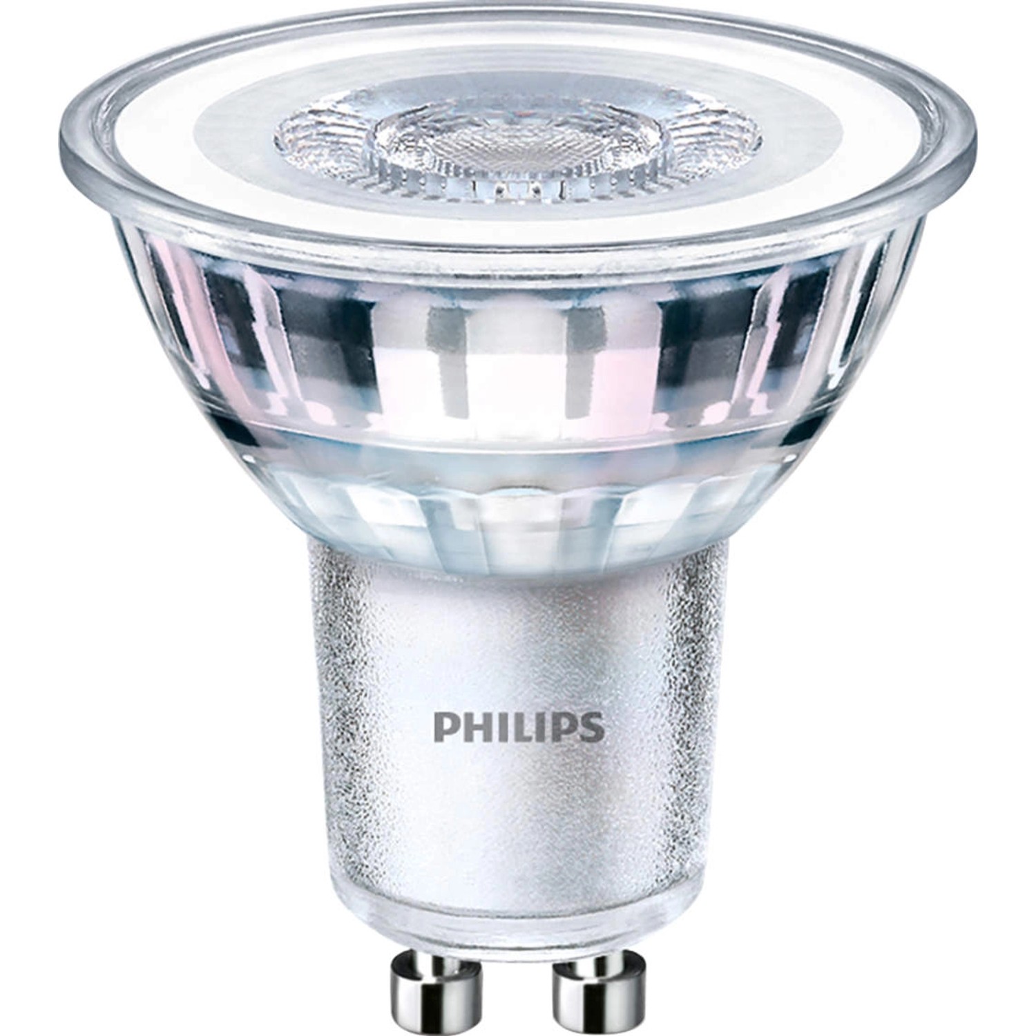 Philips LED-Leuchtmittel GU10 4,6 W Warmweiß 355 lm 2er Set 5,4 x 5 cm (H x Ø)
