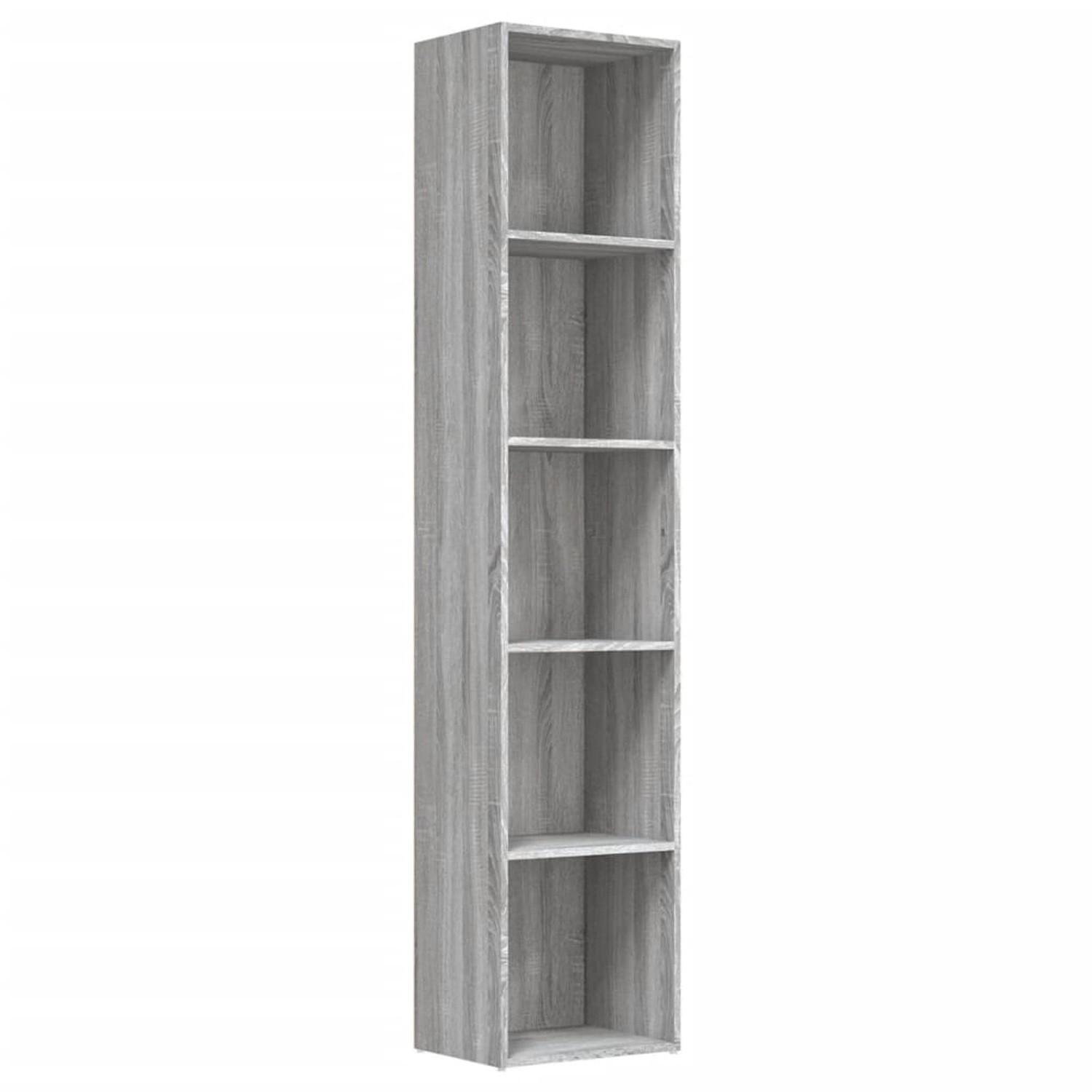 VidaXL Bücherregal Grau Sonoma 40x30x189 cm Holzwerkstoff günstig online kaufen