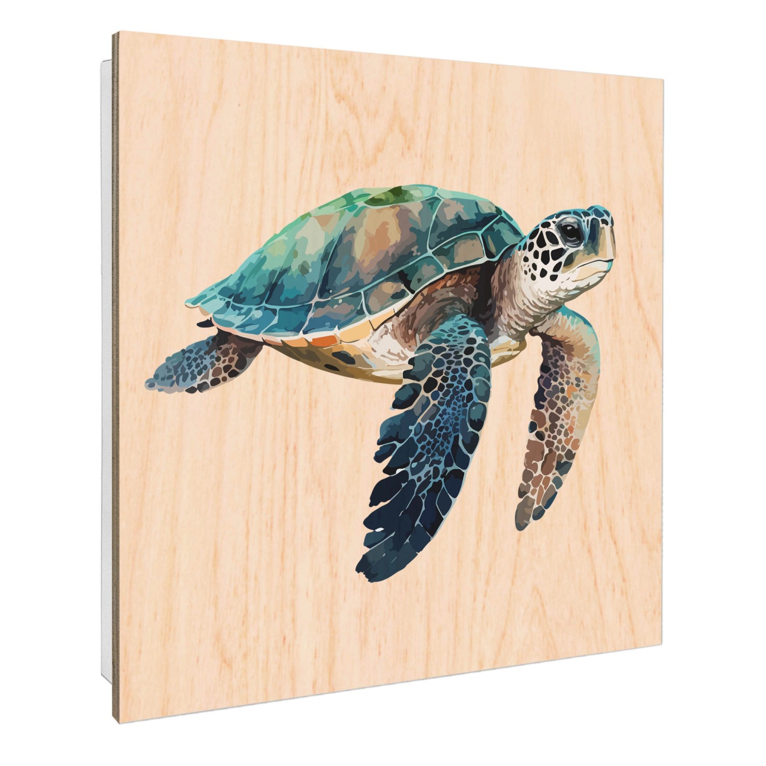 Banjado Großer Schlüsselbox Holz 30x30cm Weiß Scharnier Rechts 50 Haken Sch günstig online kaufen