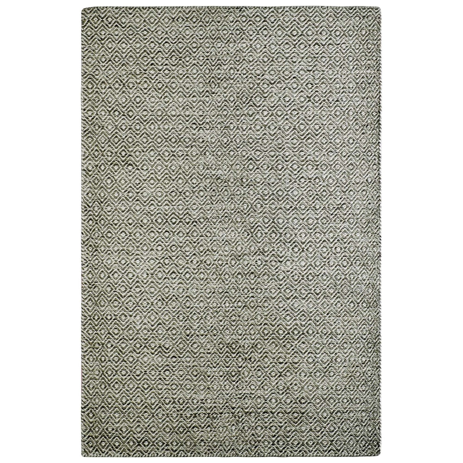 MeGusta Kurzflor Teppich Vintage Modern Braun Handgewebt 140 x 200 cm günstig online kaufen