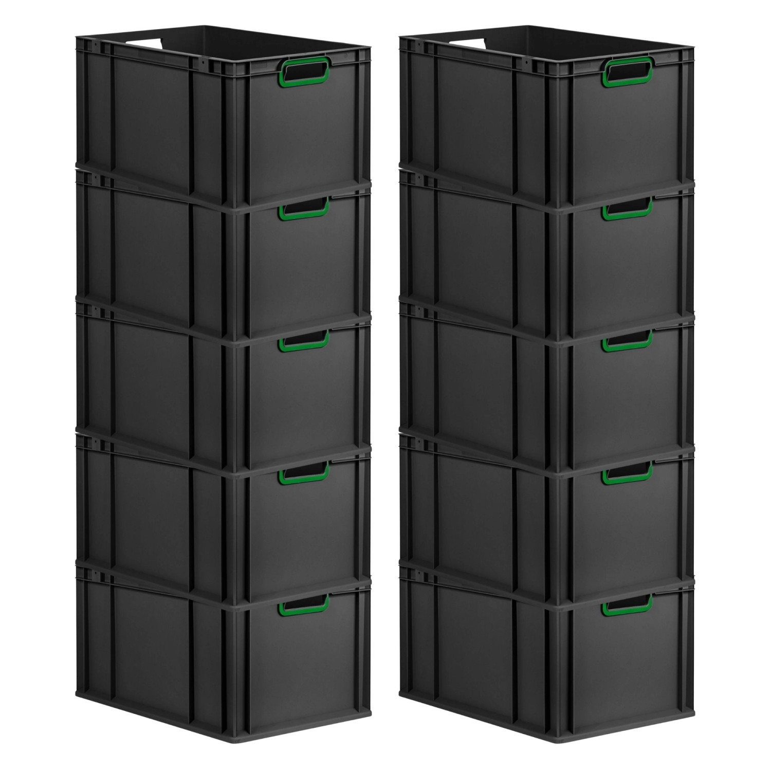 PROREGAL SparSet 10x Eurobox Nextgen Color HxBxT 32x40x60cm 65 Liter Griffe günstig online kaufen