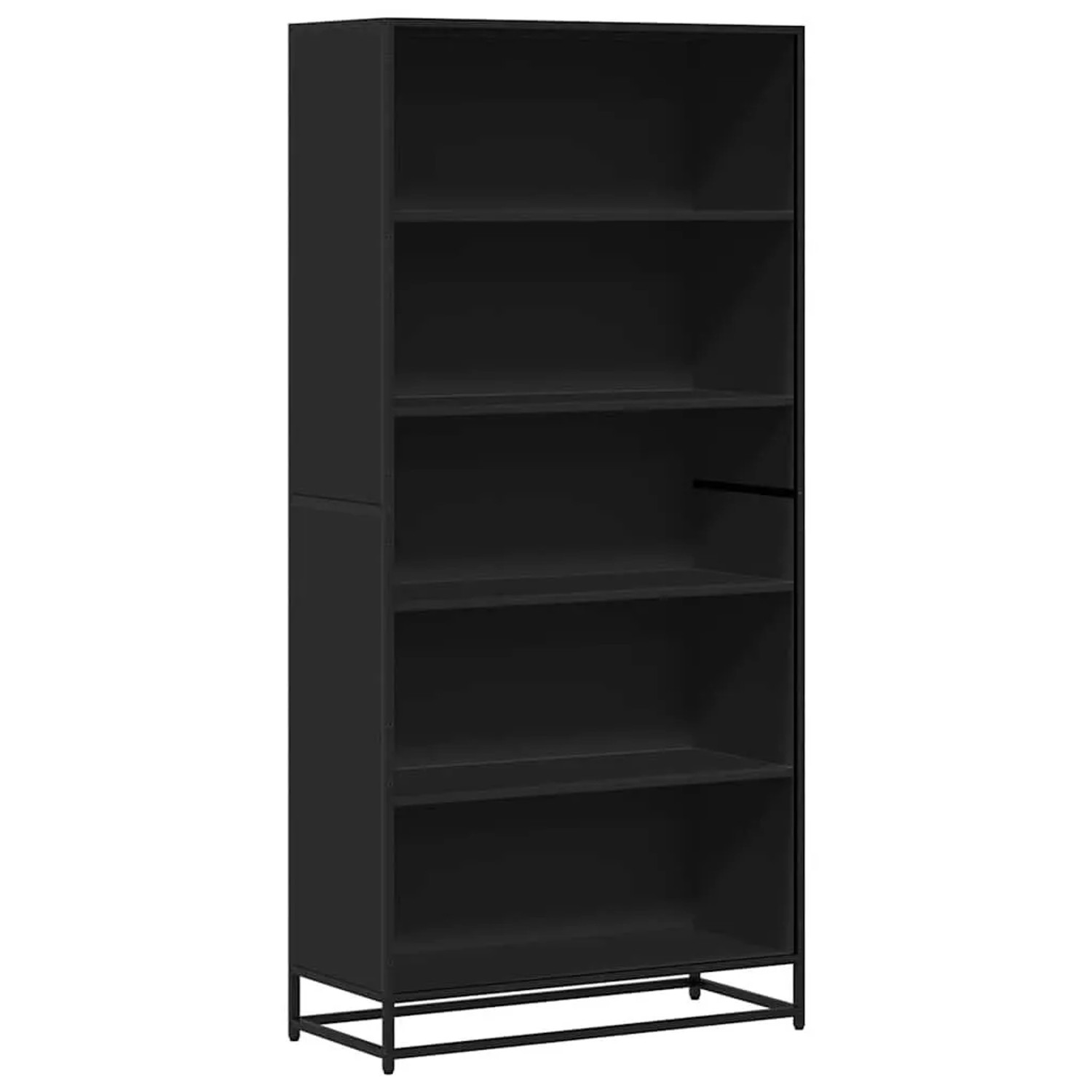 vidaXL Bücherregal Schwarz 80,5x35x170,5 cm Holzwerkstoff 3300855 günstig online kaufen
