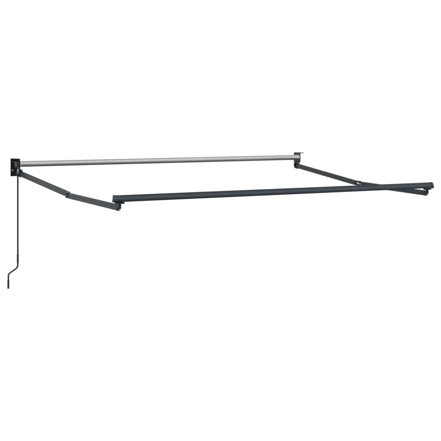vidaXL Manueller Ausziehbarer Sonnenschirmrahmen Anthrazit 3 x 2 m 42024184