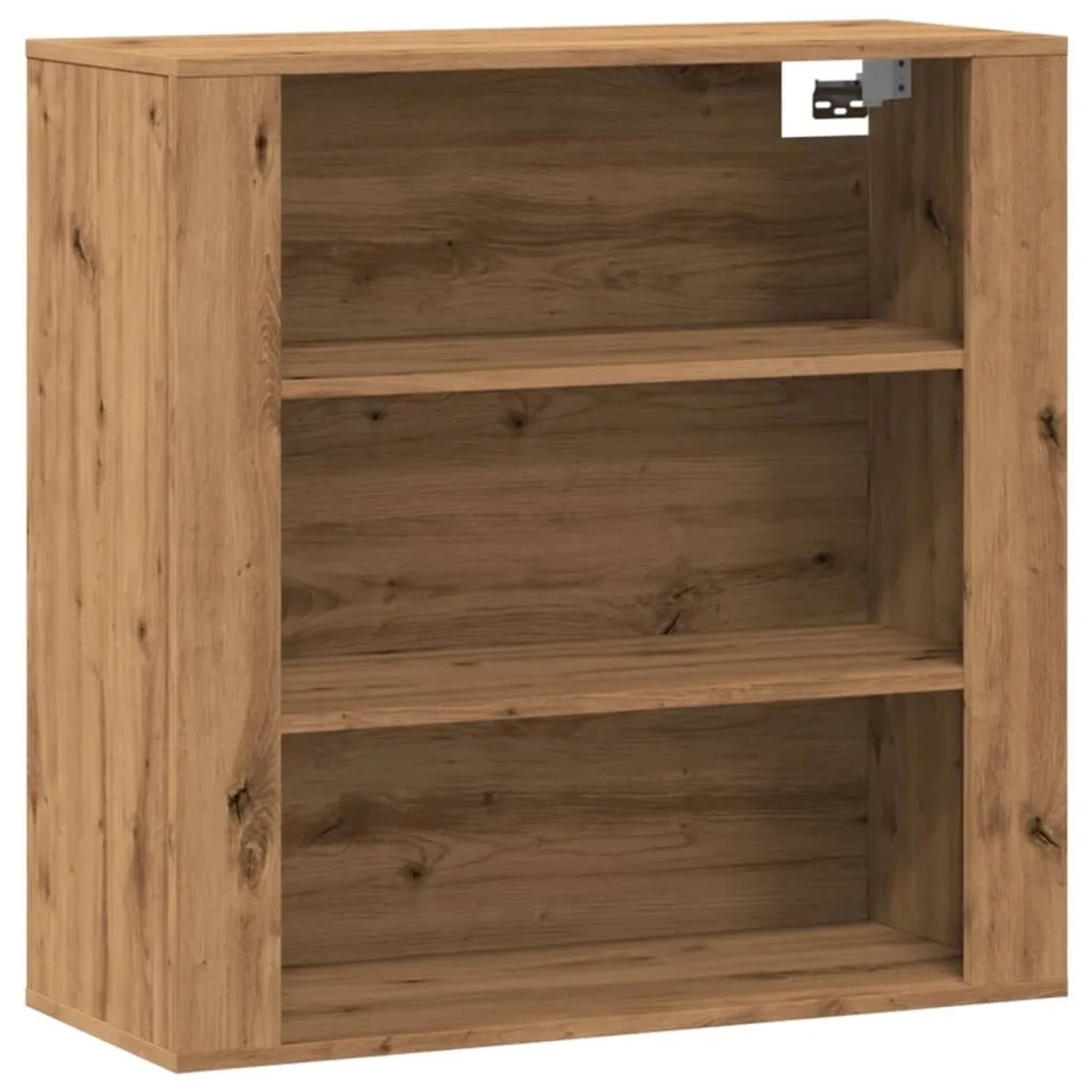 vidaXL Wandschrank Artisan-Eiche 80x33x80 cm Holzwerkstoff 857088 günstig online kaufen