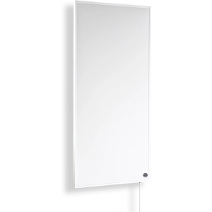 Weiße Könighaus Infrarotheizung P-Serie 600W als Wandheizung.