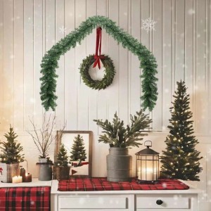vidaXL Weihnachtsgirlande PVC 5 m 246403