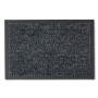 Astra Sauberlaufmatte Azurit, 40x60 cm, grau, für den Innenbereich. Fußmatte für Sauberkeit.