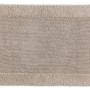 Beiger Schöner Wohnen Badteppich Bahamas, 67x110 cm mit Bordüre. Flauschiger Badvorleger für ein gemütliches Badezimmer.