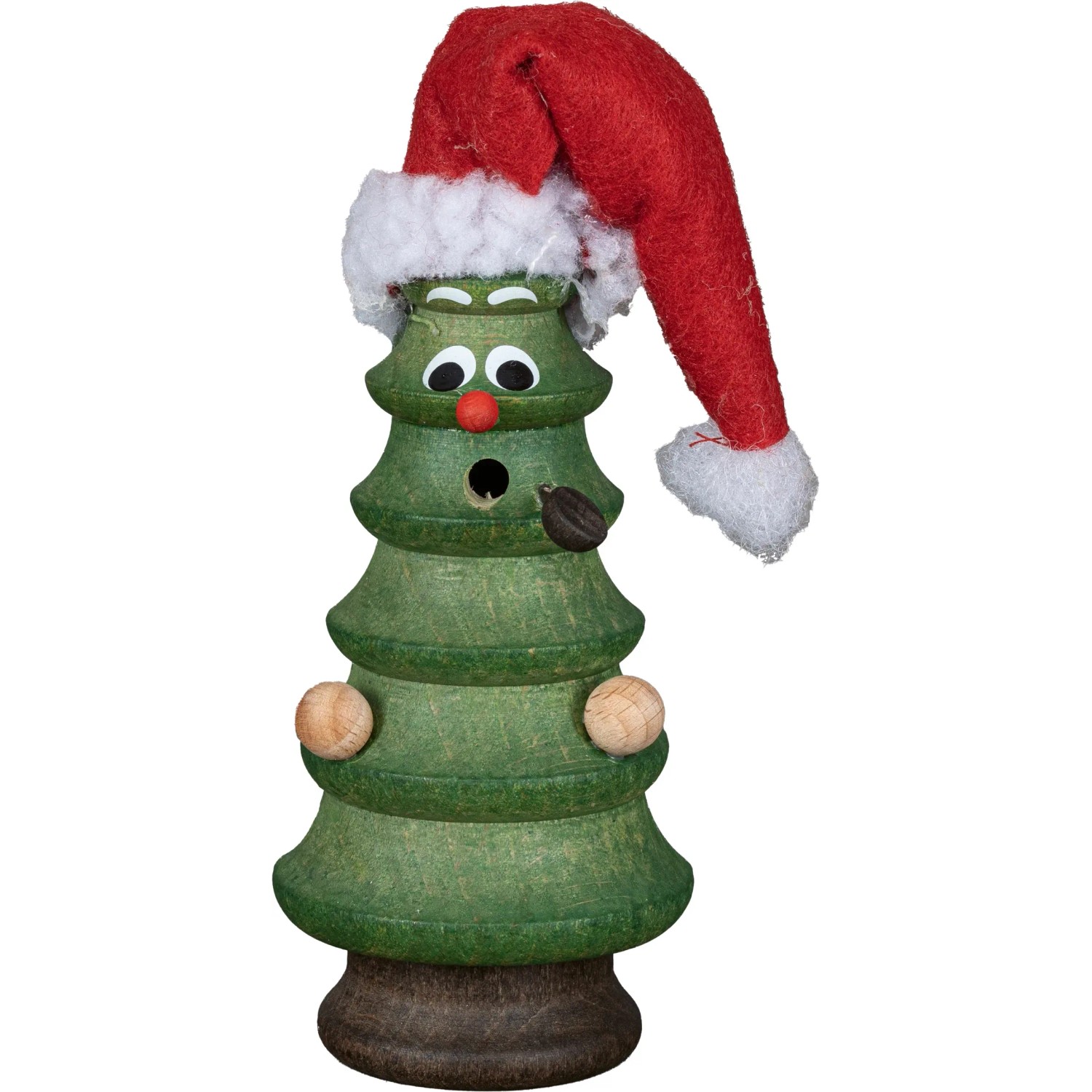 Saico Räucher-Baum Weihnachtswichtel inkl. 5 Räucherkerzen Tannenduft 17 cm