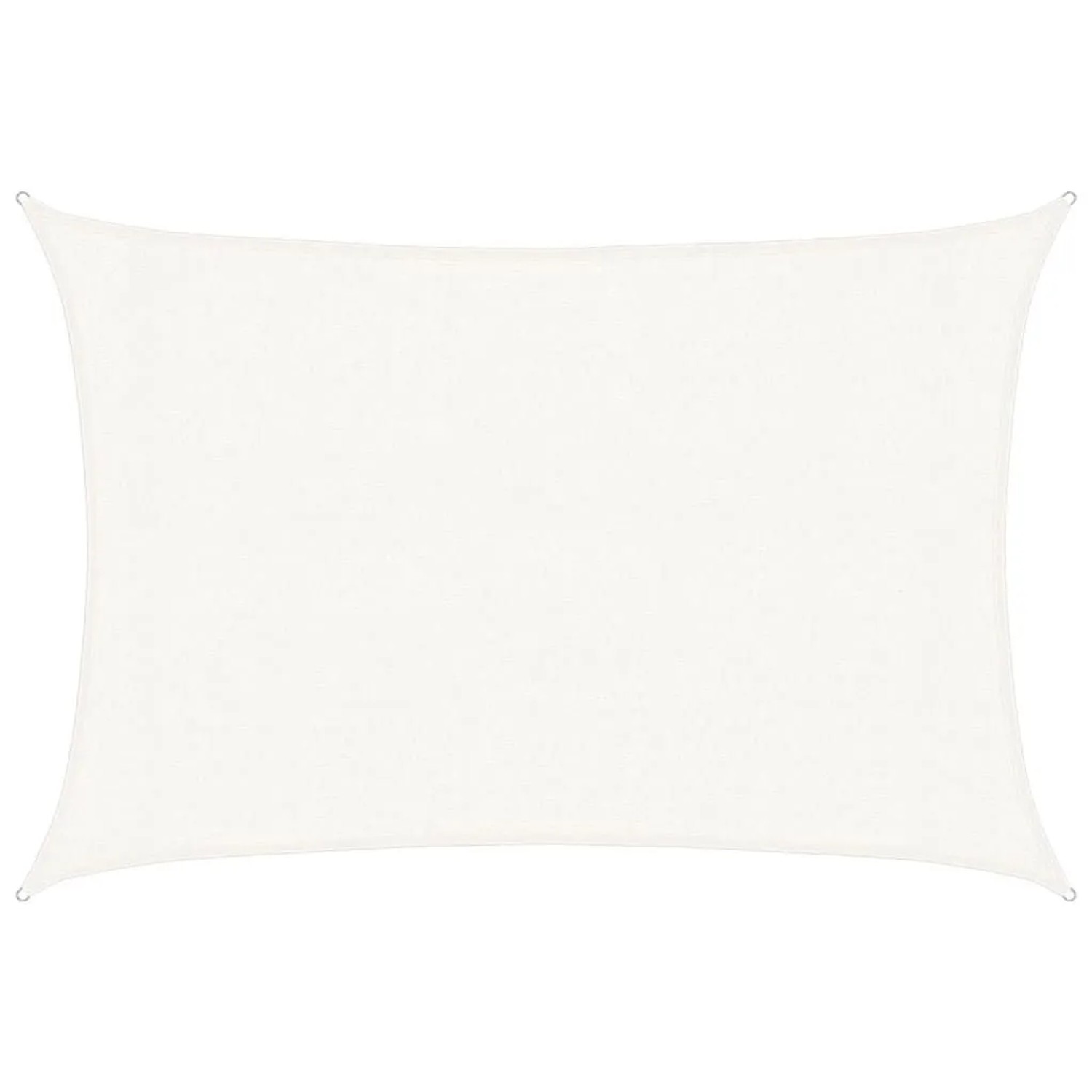 vidaXL Sonnensegel 160 g/m² Weiß 3x5 m HDPE 311239 günstig online kaufen