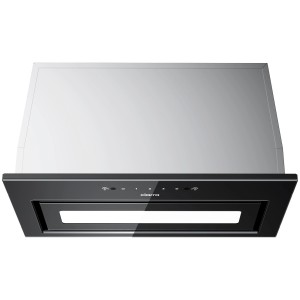 CIARRA Unterbau-Dunstabzugshaube, 52cm, Touch & Gestensteuerung, 460 m³/h.