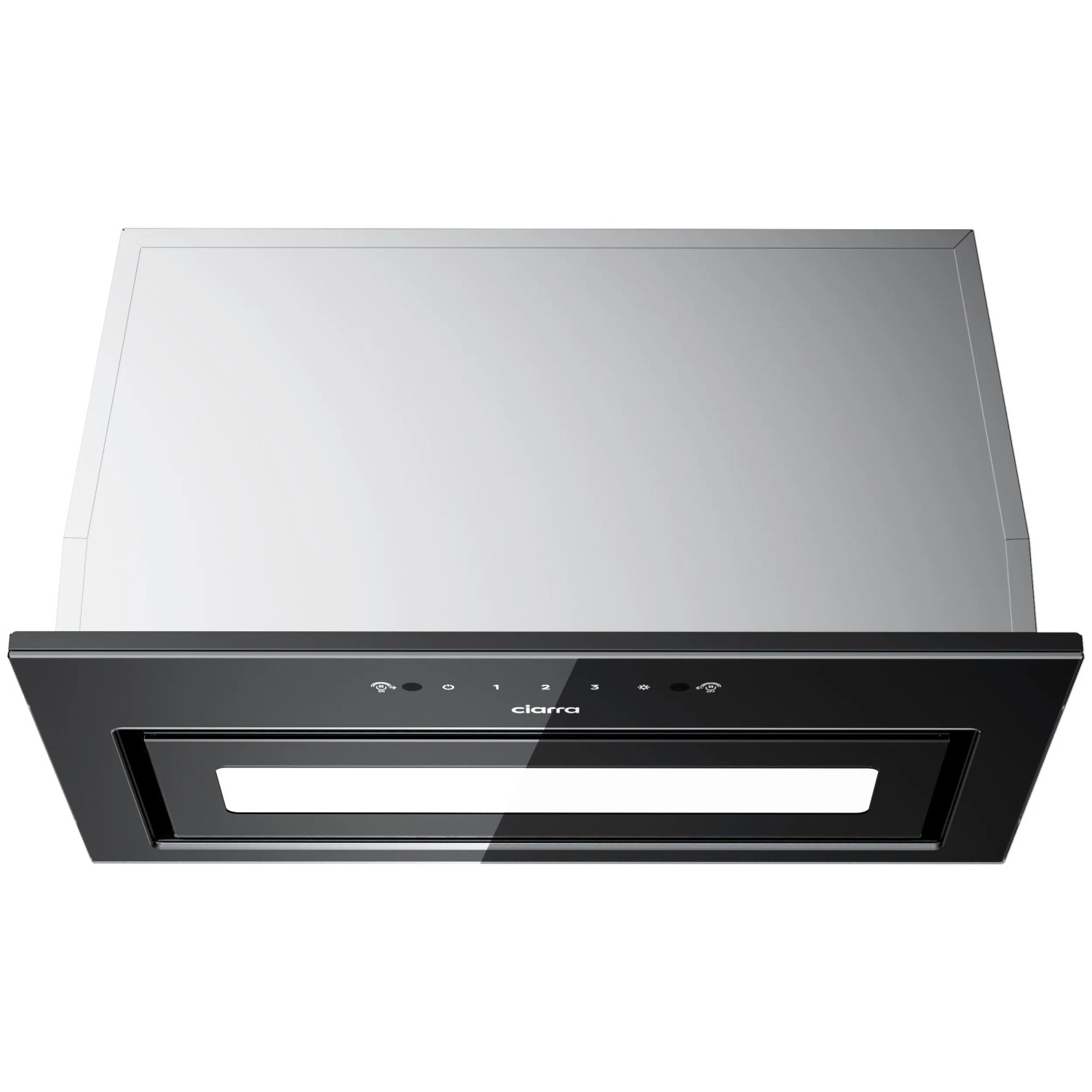 CIARRA Unterbauhaube Einbau-Dunstabzugshaube 460 m³/h 52cm Touch & Handgesten-Steuerung VM5931B
