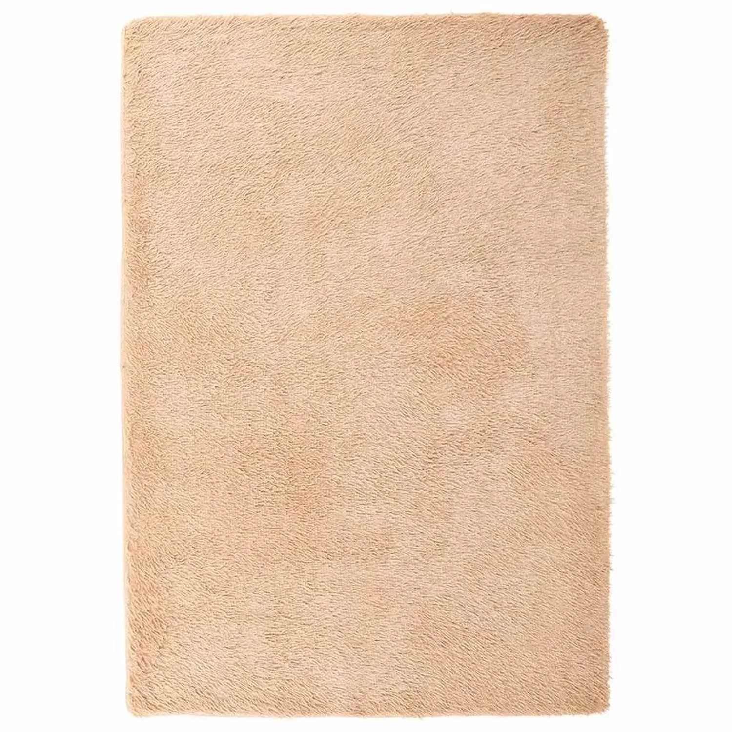 vidaXL Teppich Shaggy Hochflor NAVARRA Beige 200x290 cm Polyester 4102845