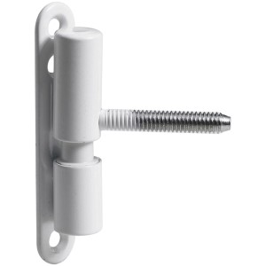 Hettich Renovierband, wartungsfrei, Ø 15mm, Stahl, weiß, 2 Stück, für Möbelbeschläge.