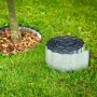 Relaxdays Rasenkante Eisen Silber Verzinkt Flexibel 16 cm x 600 cm 2 kg_2