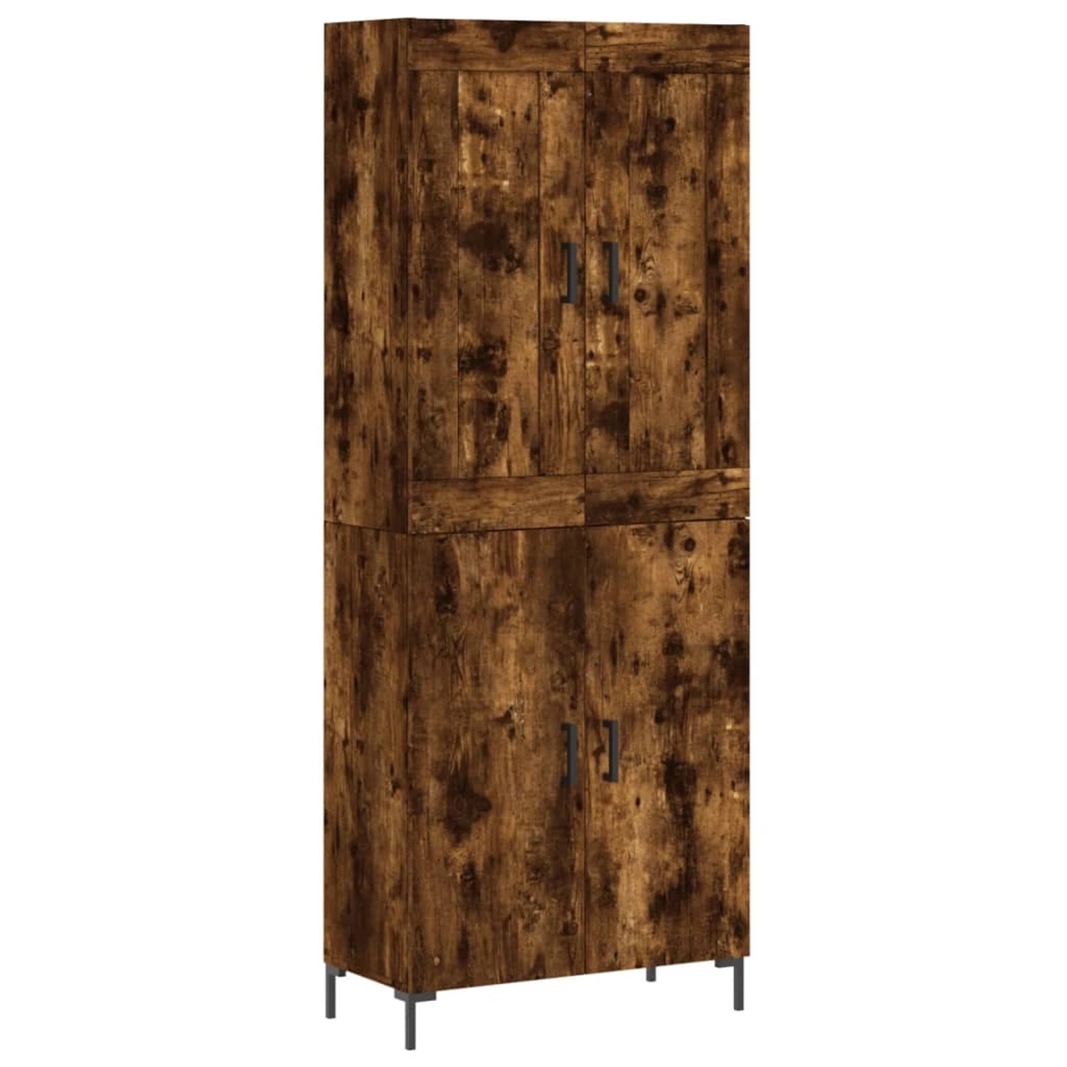 vidaXL Highboard Räuchereiche 69,5x34x180 cm Holzwerkstoff 3199558 günstig online kaufen