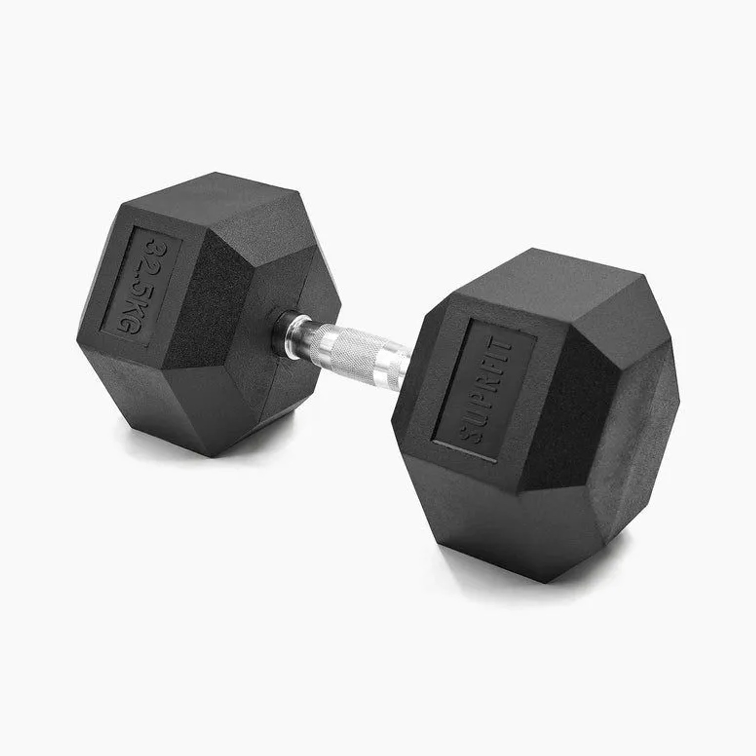 Suprfit Hex Gummi-Kurzhanteln Einzeln 32,5 kg