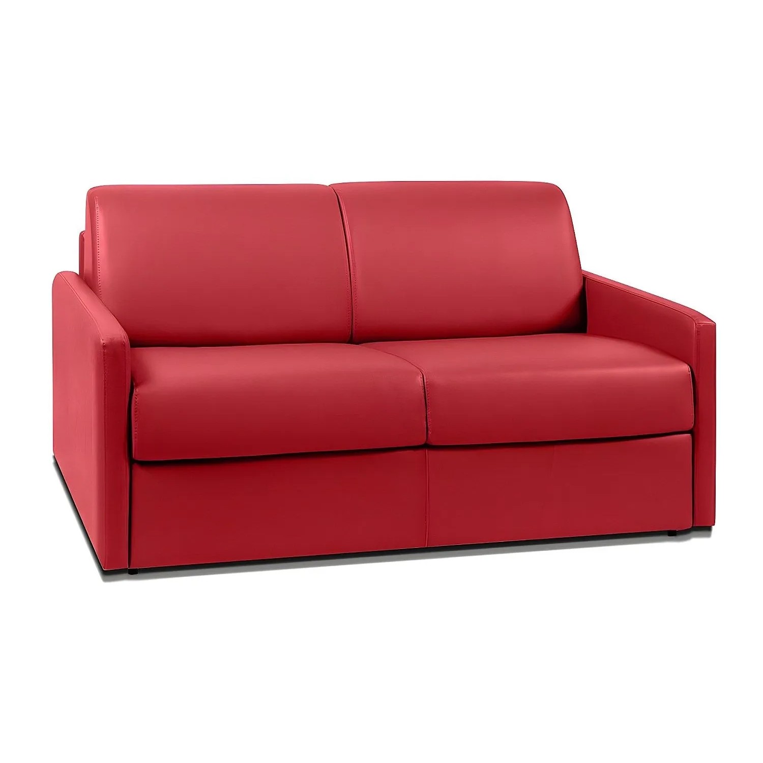 Vente-unique Schlafsofa Calife Rot 150 cm