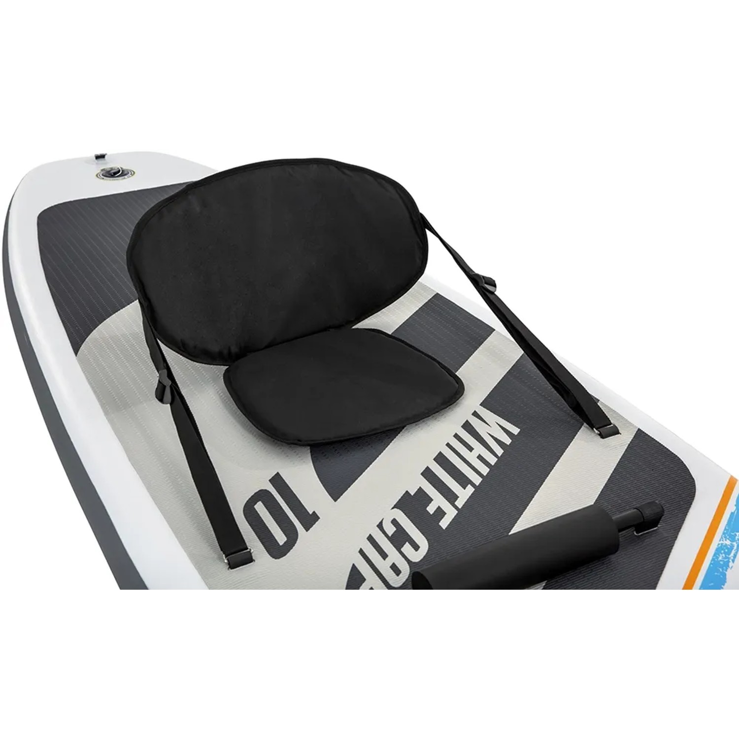 Hydro-Force SUP Board White Cap mit Kajak-Sitz, ideal zum Stand Up Paddling und als Kajak nutzbar.