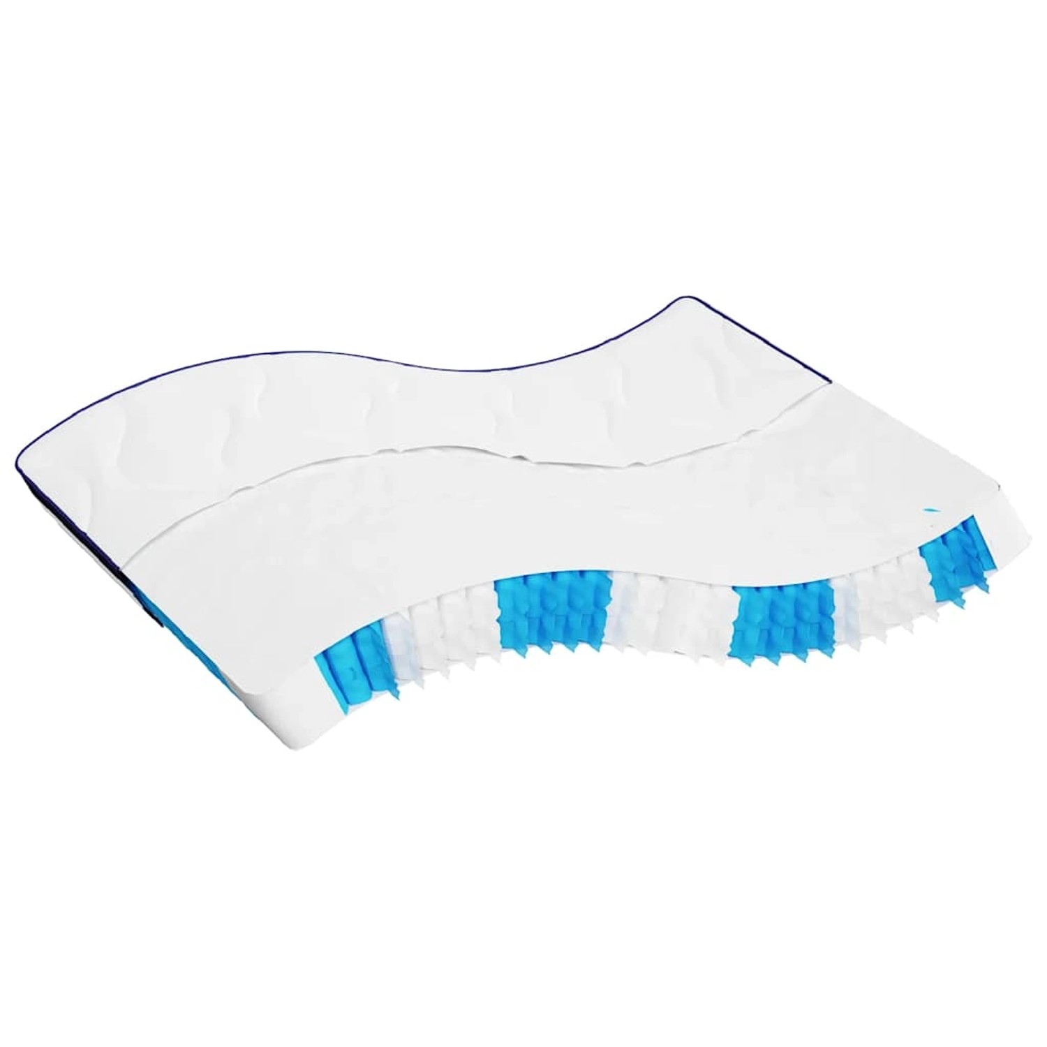 vidaXL Matratze Taschenfederkern Mittelfest 180x200 cm 3206423 günstig online kaufen