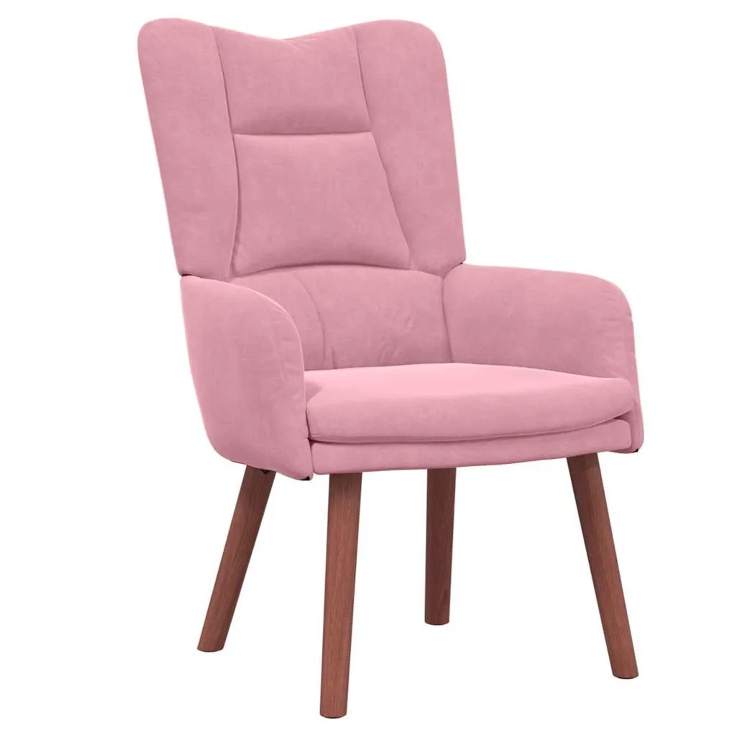 vidaXL Relaxsessel Rosa 63 x 67 x 94 cm Samt 42001807