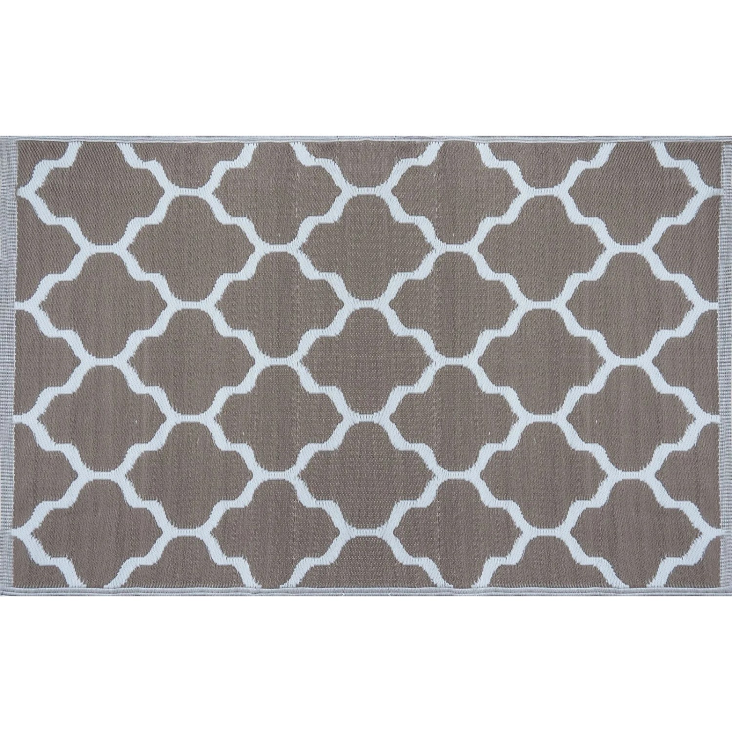 Jet-Line Outdoorteppich Kate Braun mit Geometrischen Mustern 120 x 180 cm günstig online kaufen