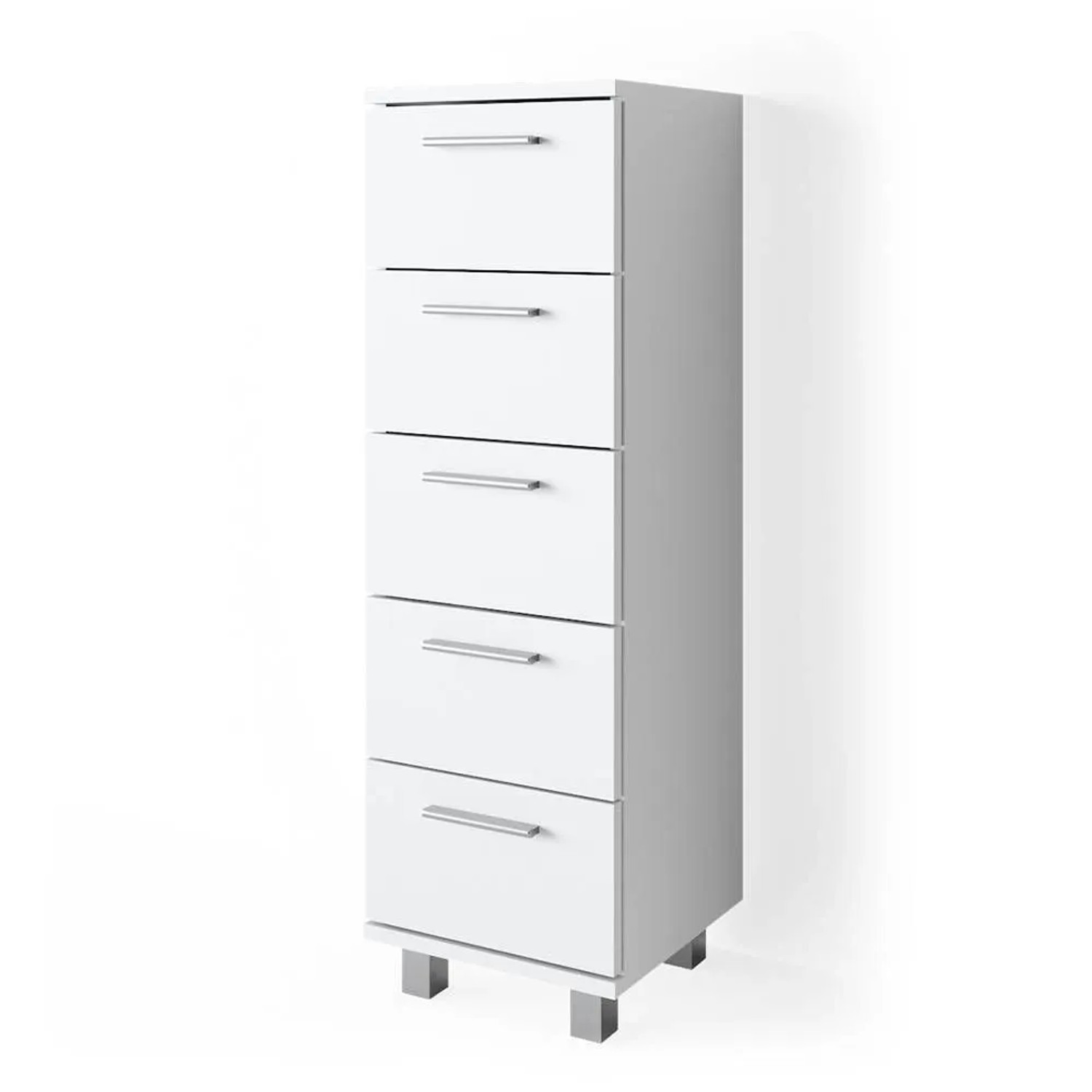 Vicco Badschrank Ilias Weiß 30 x 95
