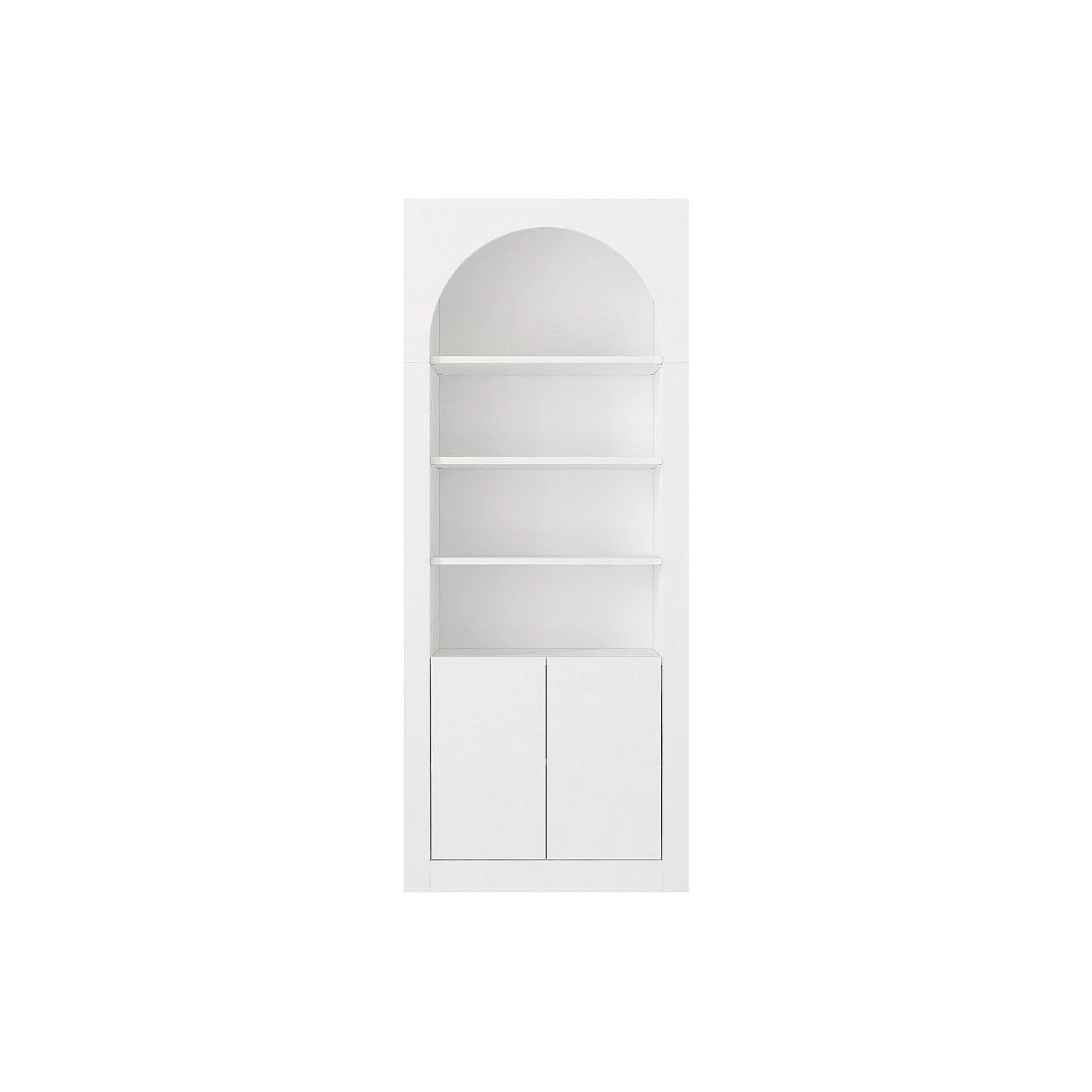 Vente-unique Bücherregal Cymora Weiß 74 cm