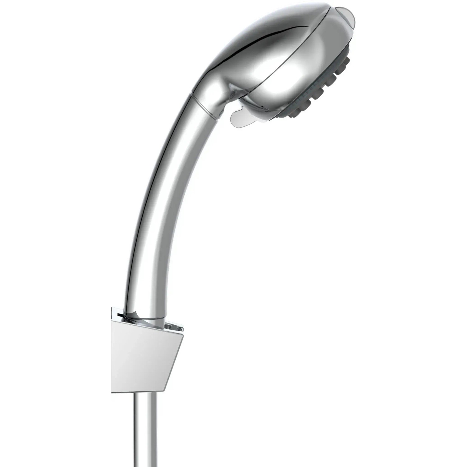 Eisl Duschbrause Set Vital mit 7 Strahlarten, verchromt. Brauseset mit Wassersparfunktion.