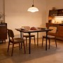 Relaxdays Esstisch MDF Eisen Holzoptik Vintagebraun Klappbar 76 cm x 120 cm x 78 cm_3