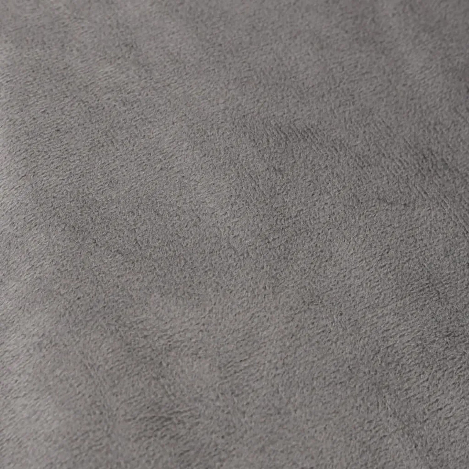 Nahaufnahme der grauen vidaXL Gewichtsdecke (152x203 cm, 7 kg) mit Stoffbezug.