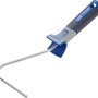 LUX Ersatzbügel 27 cm mit 3-Komponenten-Griff für Farbroller, blau/grau.