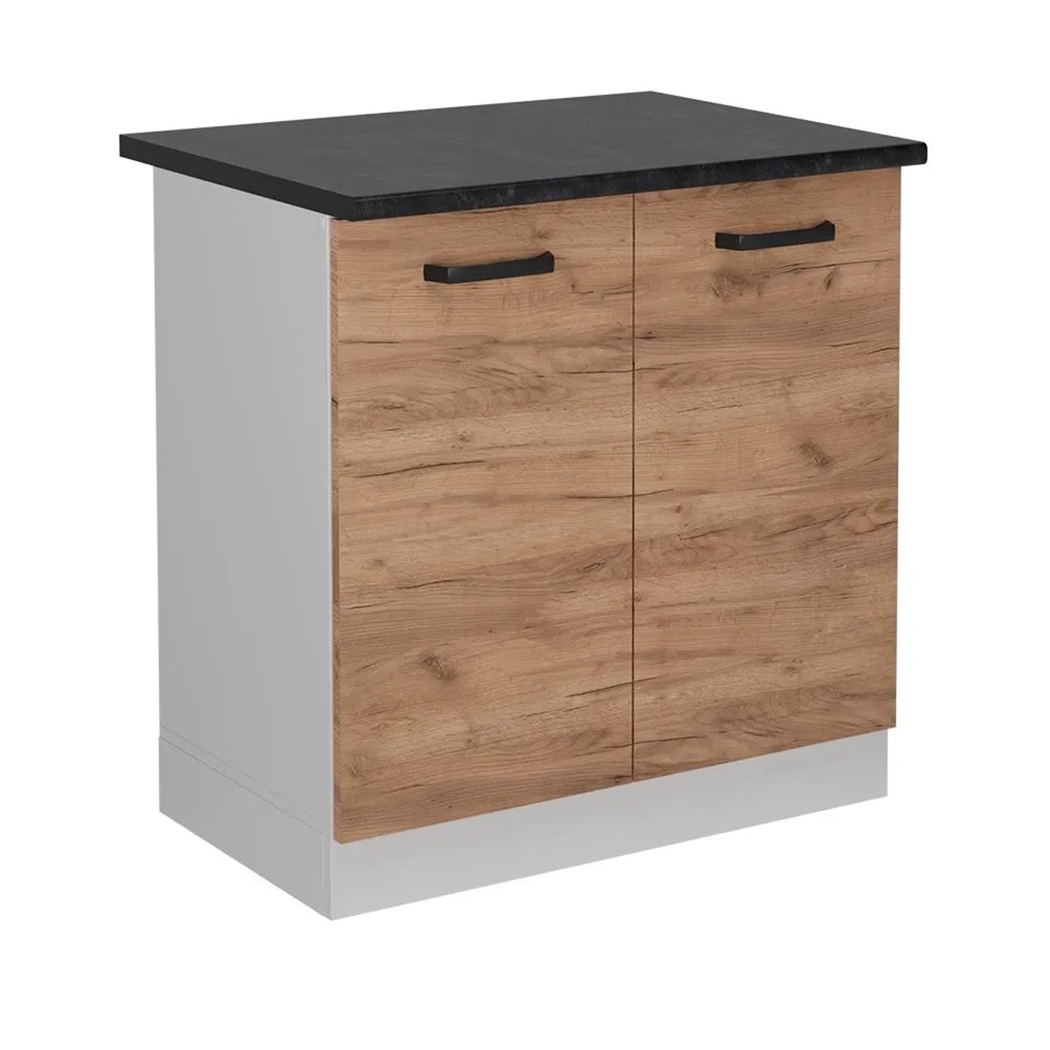 Vicco Spülenunterschrank R-Line Goldkraft Eiche 80 x 82 AP Anthrazit Art Nr 52290