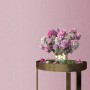 Rosa Vliestapete von Erismann, Uni-Design aus der Guido Maria Kretschmer Kollektion.