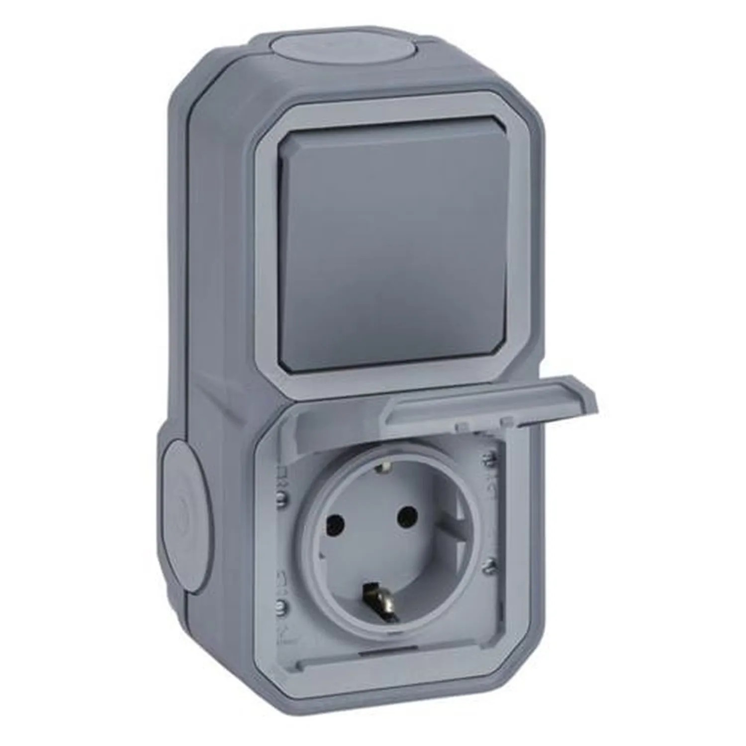 Legrand Steckdose Plexo New Grau 1 Stück