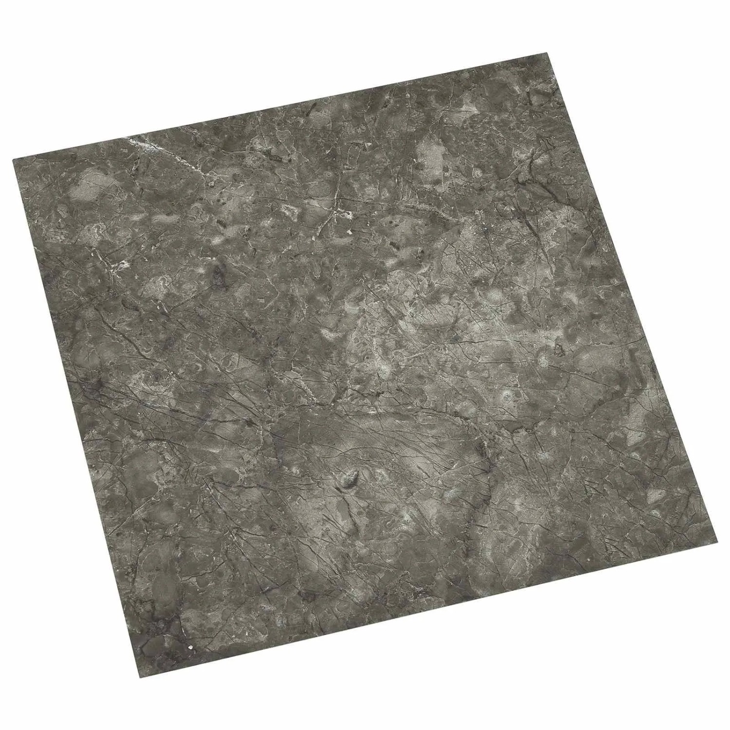 vidaXL Bodenplanken 55 Stk Grau 5,11 m² PVC 42046328